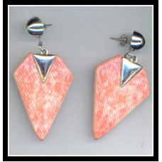 Orange Kite Vintage Earrings